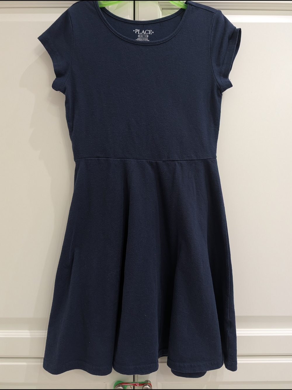 4/$20 The Children's Place Navy Skater Dress – Girls 7-8